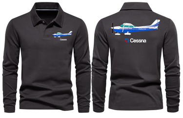 CESSNA LONG SLEEVE POLO